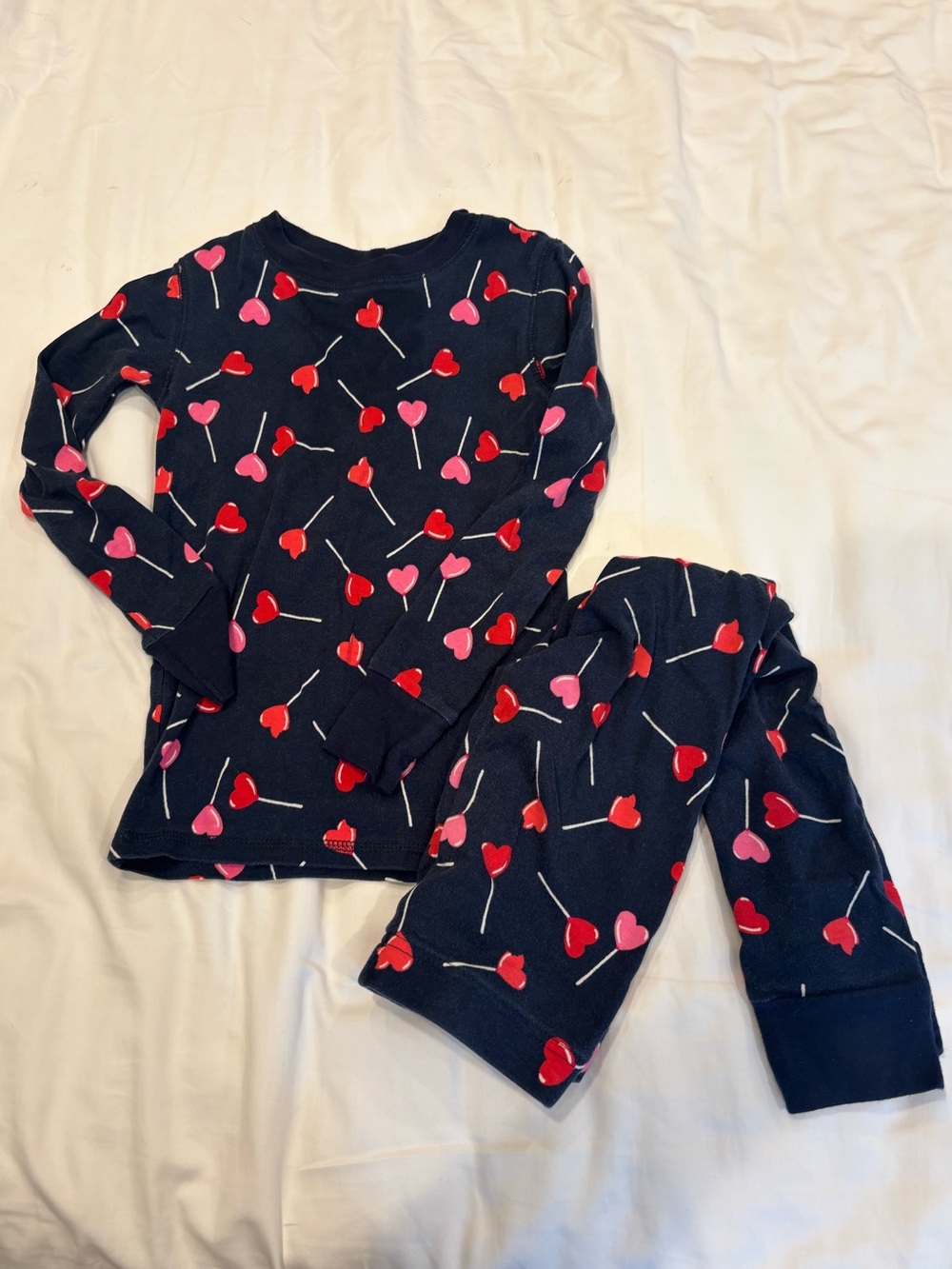 Old Navy Heart Lollipop Pajama Set